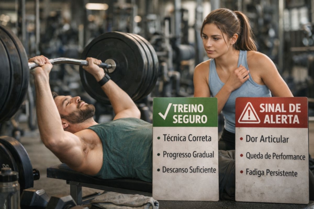 Treinar com Segurança: Como Evitar Lesões e Evoluir na Academia