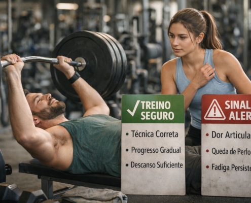 Treinar com Segurança: Como Evitar Lesões e Evoluir na Academia